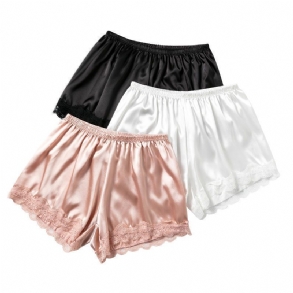 Női Vékony Leggings Lace Home Shorts