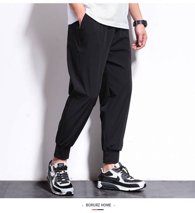 Férfi Alkalmi Leggings Sport Húzózsinóros Melegítőnadrág