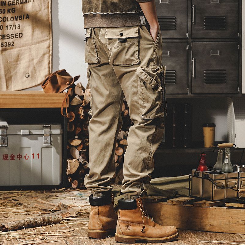 Overall Férfi Straight Outdoor Tactical Alkalmi Nadrág