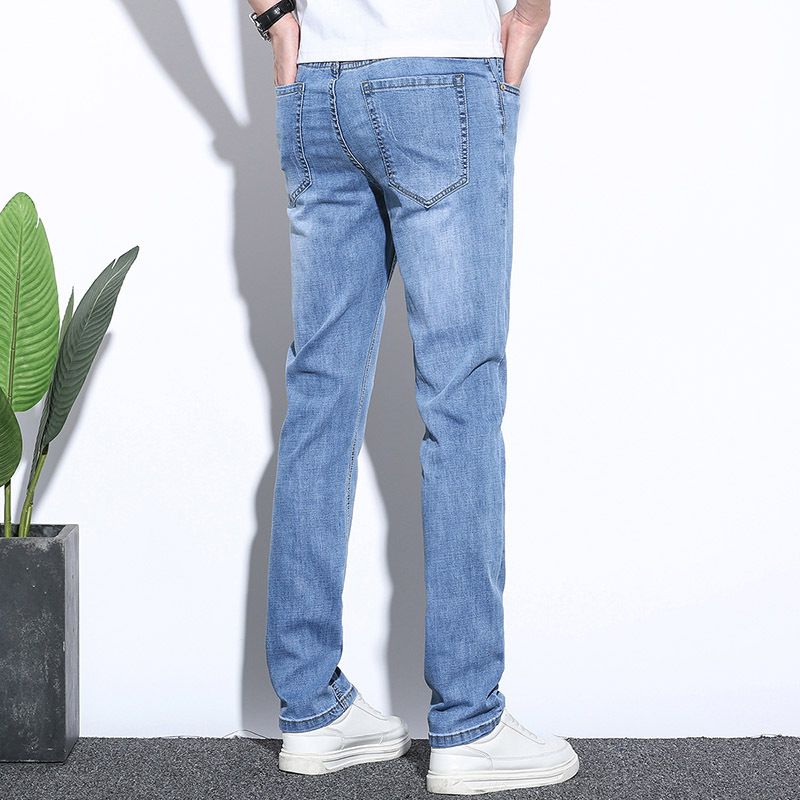 Stretch Farmer Férfi Slim Fit Straight Trendi Alkalmi