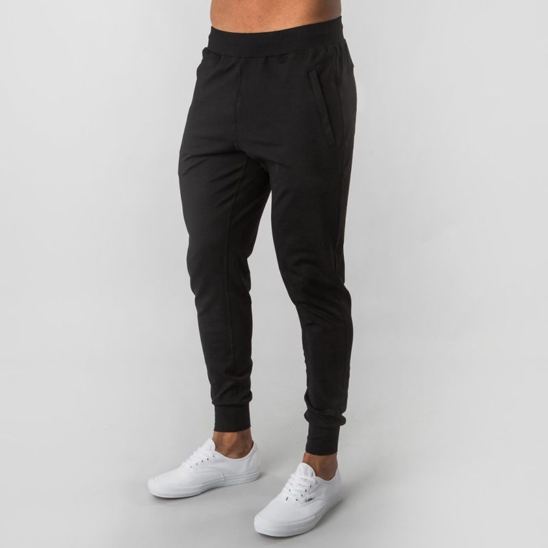 Sweatpants Férfi Nadrág Elasztikus Slim Fit Kis Láb