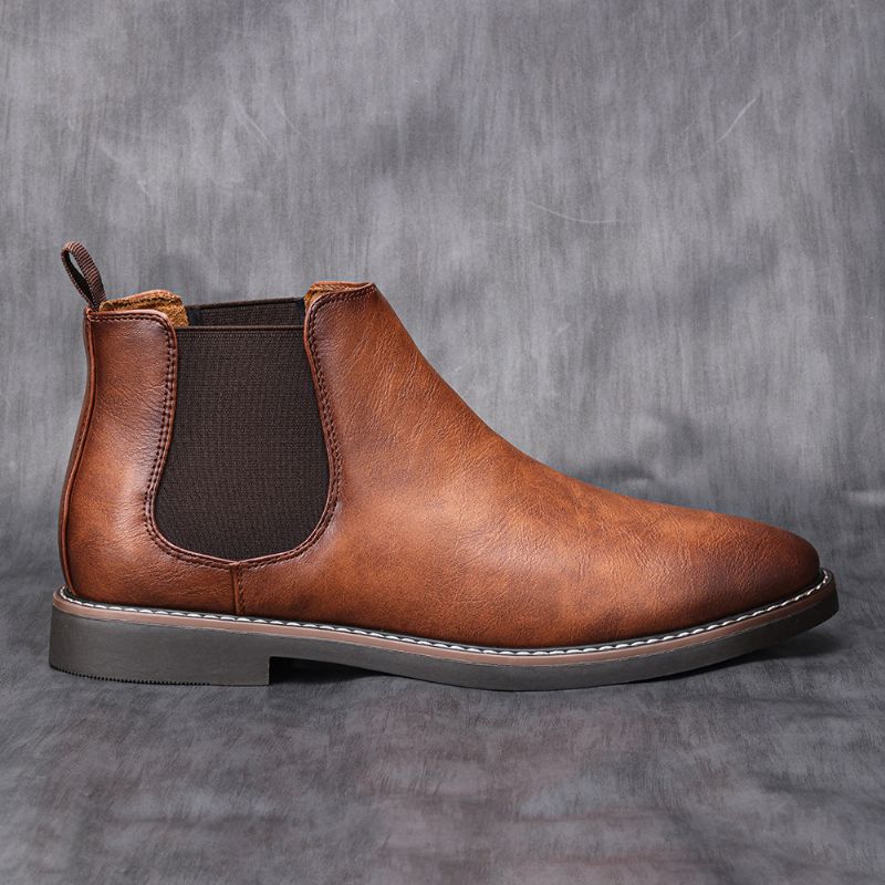 Férfi Chelsea Boots Cipők Színes Stílusos Retro Nagy Méretű Bokacsizmák