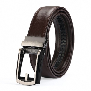 Bőr Műtű Öv Automata Csatos Öv Comfort Click Belt Speciális Férfi Öv