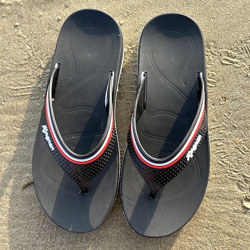 Flip-flop Nyári Csúszásmentes Kopásálló Alkalmi Divat Szandál Papucs Férfi Személyre Szabott Strandcipő