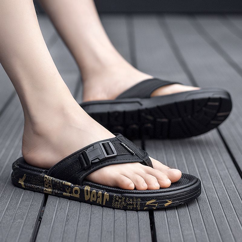 Nyári Új Beltéri És Kültéri Strand Trend Divat Eva Flip-flop Szandál Papucs Cipő Férfi