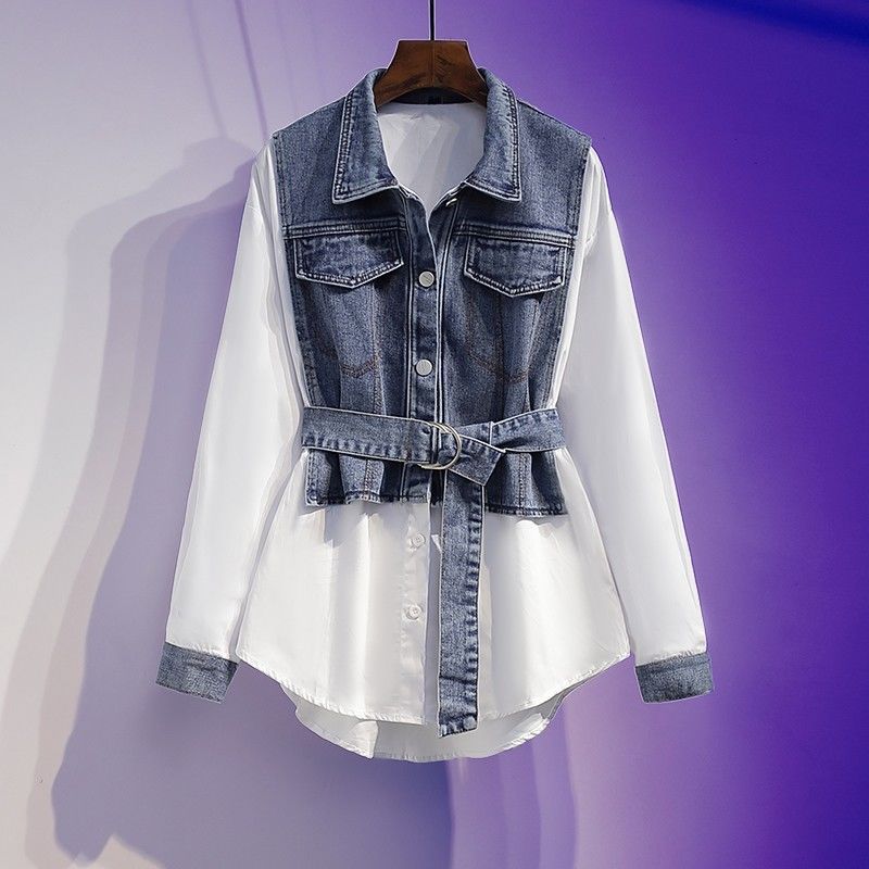 Shirt Ladies New Fashion Denim