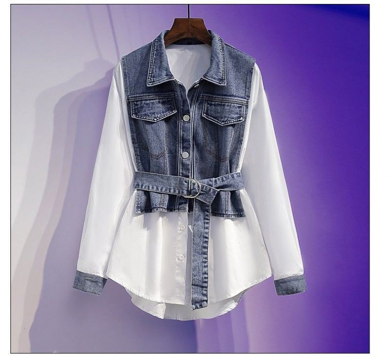 Shirt Ladies New Fashion Denim